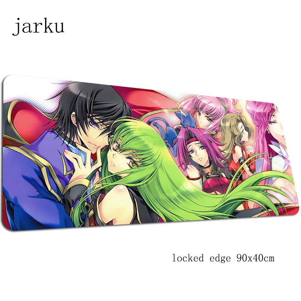 Код Geass коврики для мыши 900x400x3 мм милый коврик для Мыши Компьютерный коврик для мыши игровой коврик Kawaii геймер к клавиатуре коврики для мыши - Цвет: Size 900x400x3mm