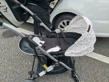 Cochecito de bebé 3 en 1, carrito de bebé ligero con marco de aluminio de paisaje alto, con asiento de coche para recién nacido, sin impuestos en la UE Coballe