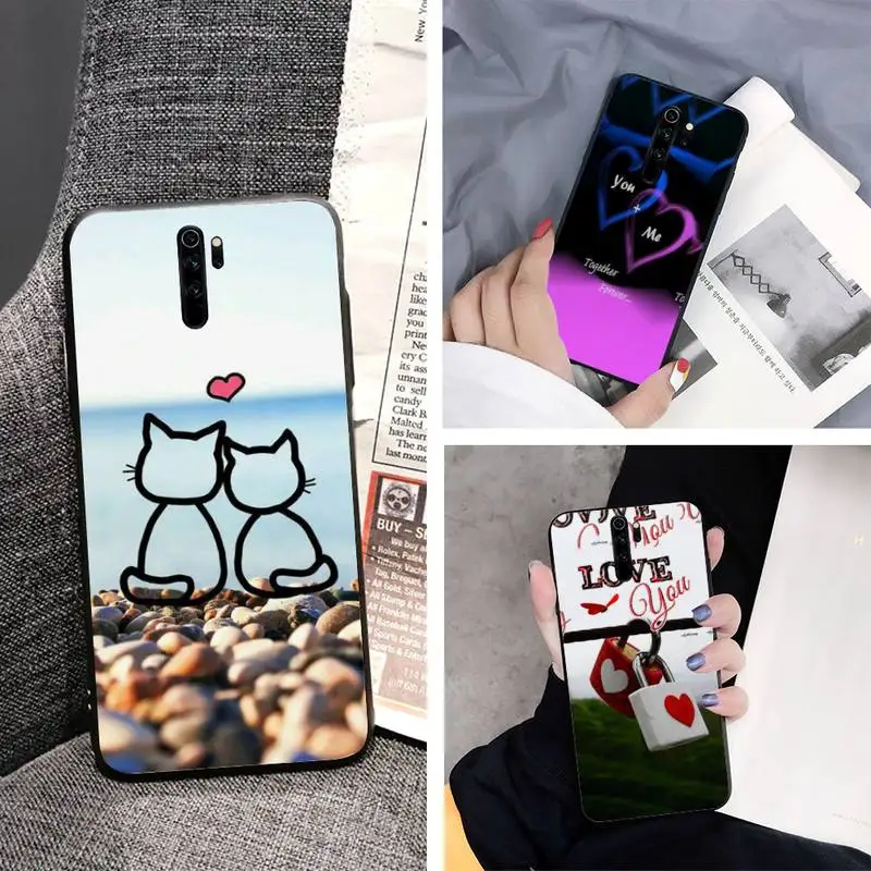 Сердце образный фиксатор чехол для телефона Redmi Note 7 7A S2 8 8lite 10 10Lite 5Plus Note9 9Pro 9