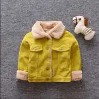 BoysCoat Fashion New Children's Thickening Shirt Kids Autumn And Winter Baby Clothing Children's Thick Jacket 0-2 Kids Coat