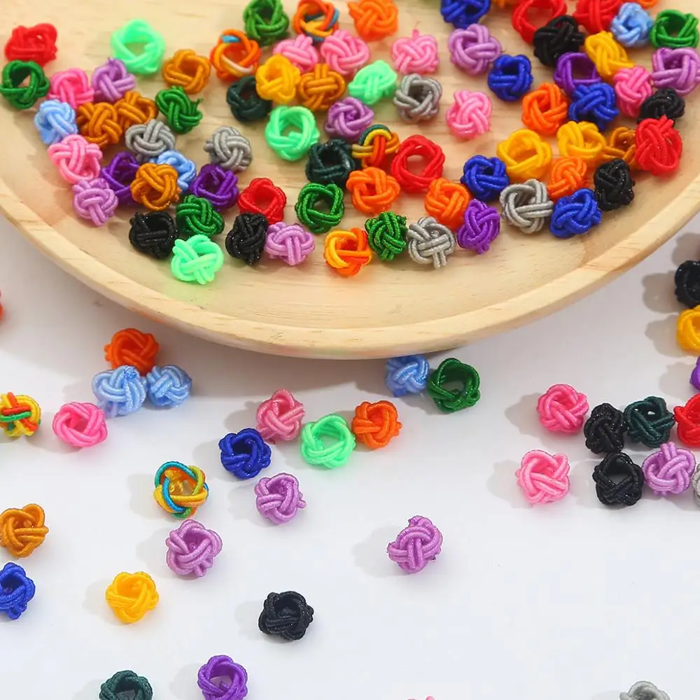 10pcs Handmade thread Spacer knot Charm Pendant Beads For Bag Garment Sewing Accessories DIY Craft Supplies Decoration | Дом и сад