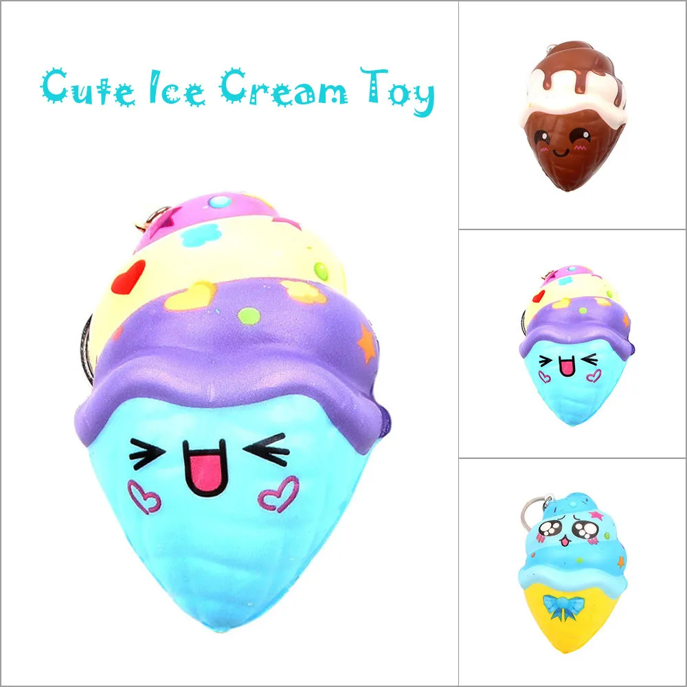 Мини игрушка антистресс мяч милый лед CreamRising игрушки Abreact мягкий липкий снятие