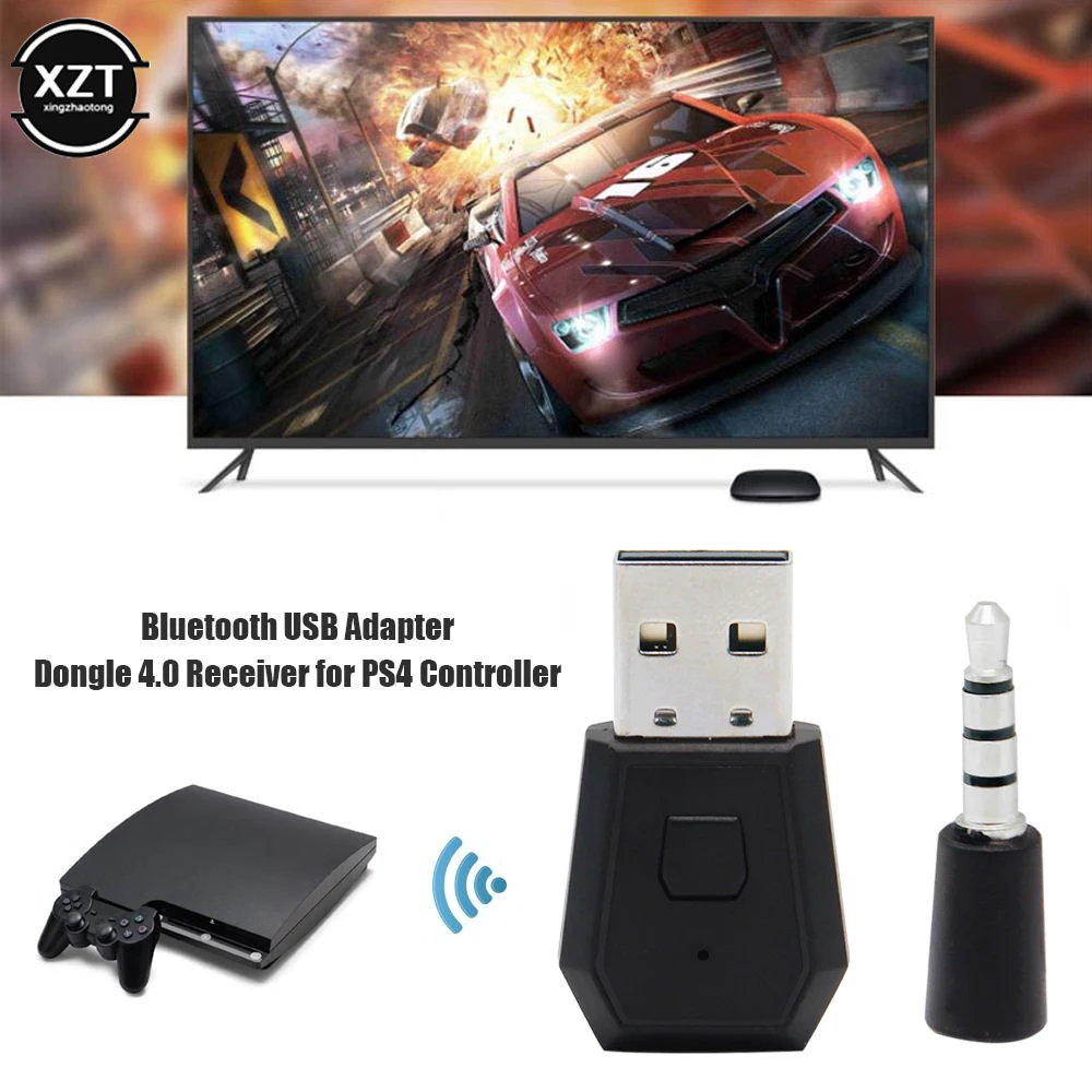 

Беспроводной USB-адаптер для гарнитуры Bluetooth 4,0, приемник для PS4, стабильная производительность для Bluetooth-гарнитур
