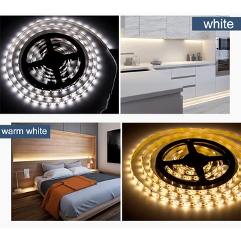 

Touch Switch Self Adhesive Super Bright TV Desktop Waterproof Lamp Night LED Light Strip Under Cabinet For Bedroom USB 5v