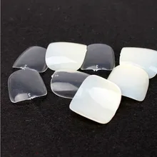 Товары для маникюрный 0-9 № 500 шт. общий прозрачный щипчики для ногтей накладные пряди с креплением на кератиновых пластинах пластыри на стопы, палка полностью пряди с креплением на кератиновых пластинах