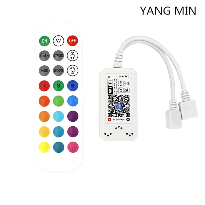 

Free Shipping Music Sync Color Changing RGB LED Lights Controller & Remote Built-in Mic, Bluetooth APP Light Strip Rope Lights