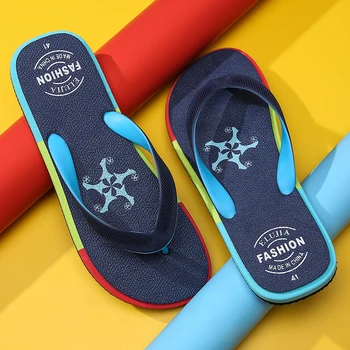 

Men shoes Arrival Summer Men's Sandals Flip Flops High Quality Beach Sandals Anti-slip Zapatos Hombre Casual Shoes Wholesale 39