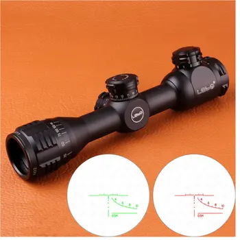 

LEBO 4X32AOME Tactical Compact Optical Sights Rifle Scope Glass Etched Reticle Red Green Illuminated Hunting Riflescope