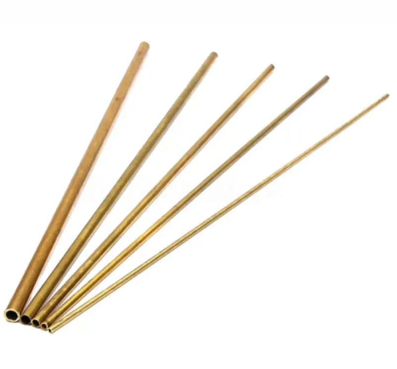 2mm-20mm Brass tube cutting tool rivet mosaic Pin rivet Outside diameter * Inner diameter 500 mm Knife handle DIY parts for Brass Tube