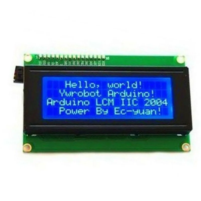 1 шт 5V IIC I2C TWI Серийный ЖК-дисплей 2004 20x4 Модуль Щит Дисплей запасные части