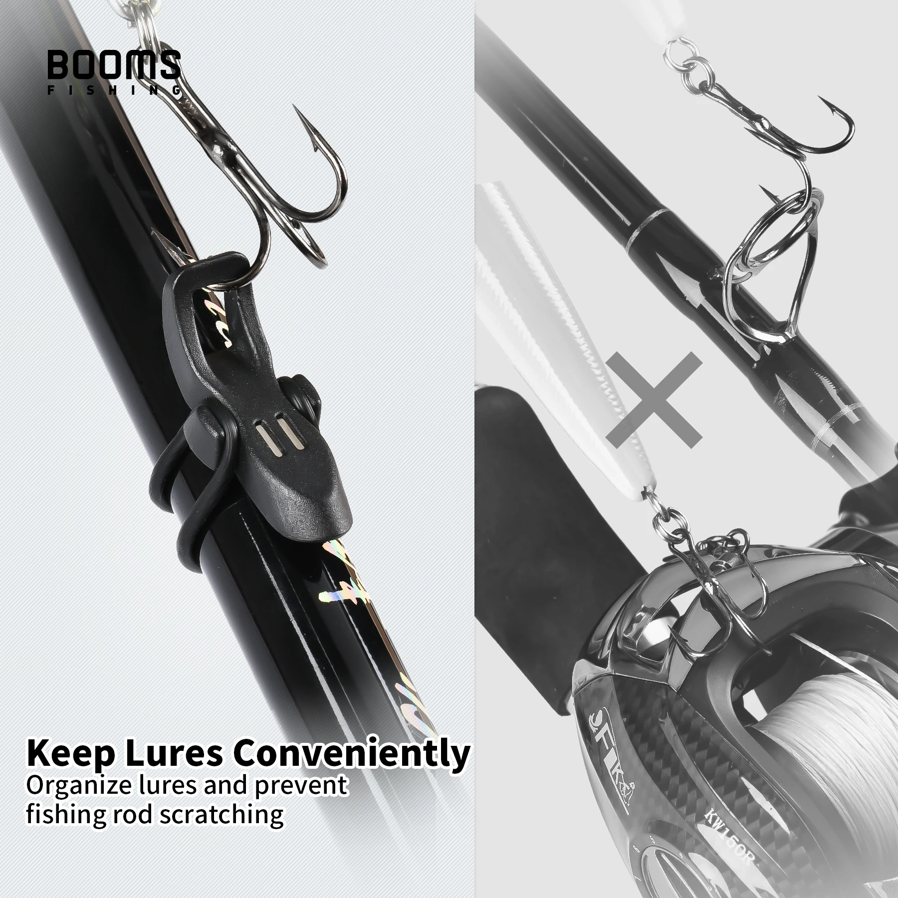 Booms Fishing HK1 Magnetic Hook Keeper Holders for Fishing Rod Lures Hooks  Safe Keeping and 2O Rings Fishing Tackle Accessories - AliExpress