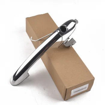 

chrome car Exterior door handle Comfort left or right for Fiat 500 C 312 2007 2008 -2018 Year