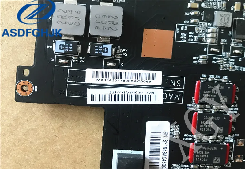 Материнская плата для ноутбука BY1648A04800929 для Razer blade 15 RZ09 RZ09-0662E52 материнская плата DDR4 i7-6700HQ GTX1080 тест нормально