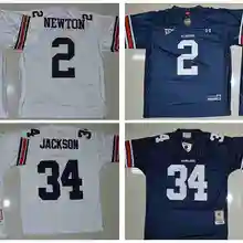 Stitiched, Auburn Tigers Bo Jackson, Cameron Newton Jersey