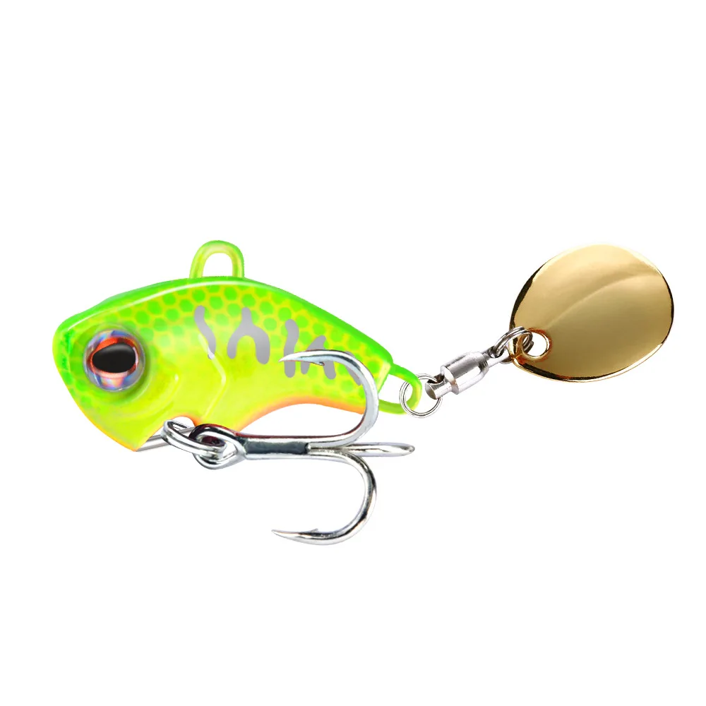 1PCS Rotating Metal VIB 9g/13g/16g/22g Wobbler Fishing Lure Sequins Tail Spinner Sinking Baits Spoon Crankbait Fishing Tackle 1PCS Rotating Metal VIB 9g/13g/16g/22g Wobbler Fishing Lure Sequins Tail Spinner Sinking Baits Spoon Crankbait Fishing Tackle