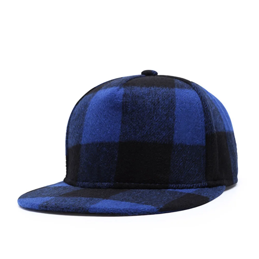 [AETRENDS] клетчатая хип-хоп шляпа Snapback шапки и головные уборы для мужчин и женщин Z-9929