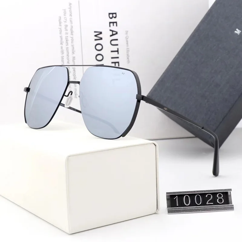 New Fashion Men Classic Pilot Sunglasses men Driving Aviation high quality Polarized Sunglasses Business UV400 Gafas Oculos - Цвет линз: 3 no box