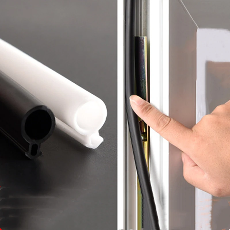 Aot Limousine Promotion 6m Plastic Steel Door And Window Soundproof Sealing Strips Plastic
