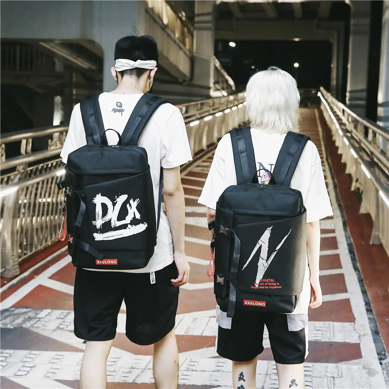 

Large-Volume Backpack Casual Fashion Backpack Students Couples Sports Multi-functional Backpack