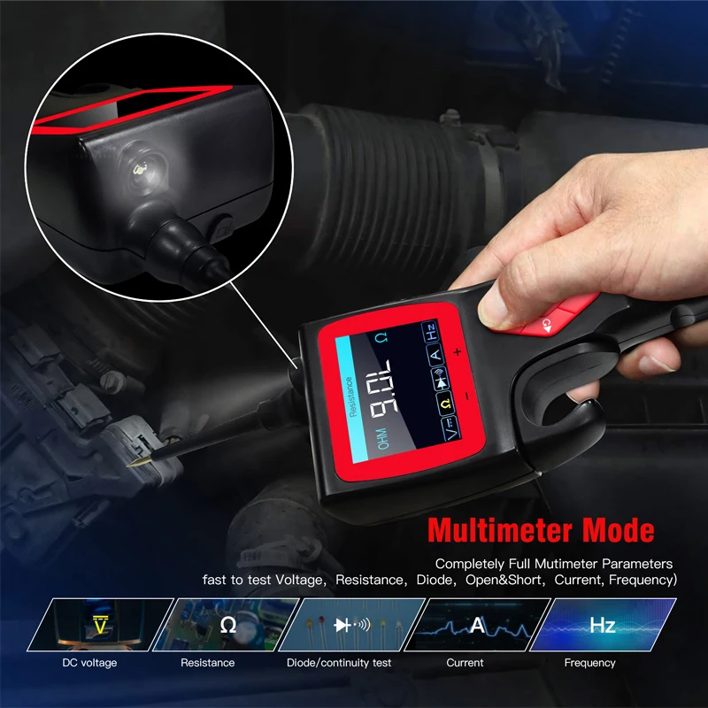 TopDiag P200 9-30V SMART HOOK Powerful Probe Intelligent Circuit Analyzer P200 Quickly Electronic Circuit Testing Tool