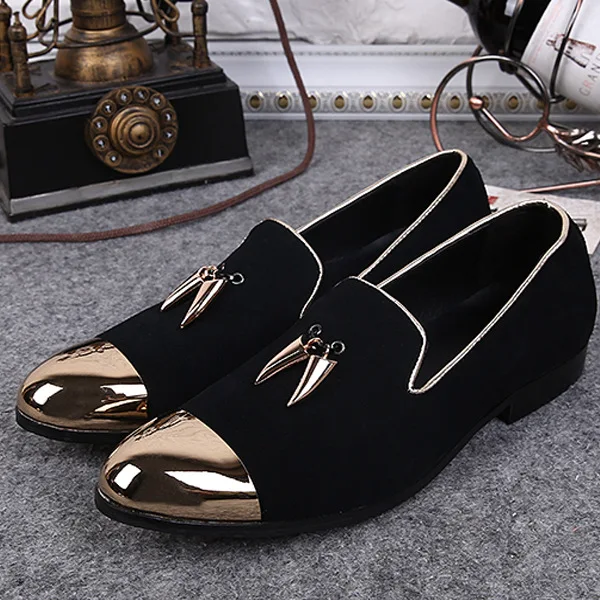 

Shoes Men Genuine Leather Slip-on Casual British Style Men Loafers Full Grain Leather Cow Leather Height Increasing,breathable