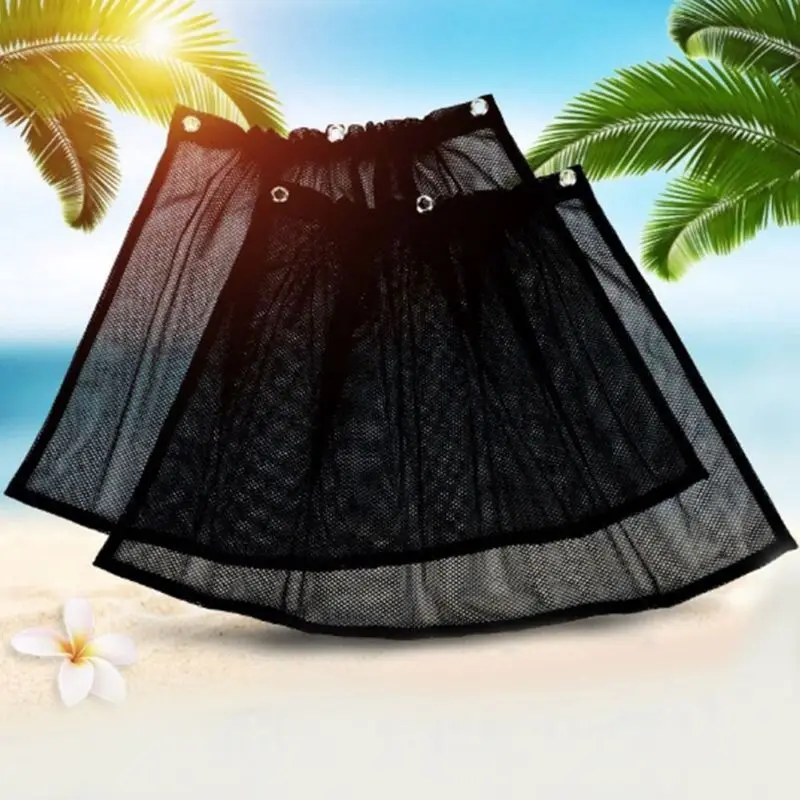 Автомобильная шторка Солнцезащитная Автомобильная 2 шт. присоска УФ Защита боковое окно занавес внешние экраны для окон и Солнечная защита