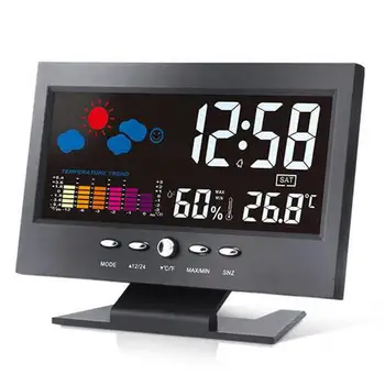 

Digital Home Creative Multi-function Precision with Base Temperature And Humidity Meter Indoor Electronic Baby Humidity