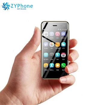 

2019 Smallest Smartphone Ulcool U2 3.15Inch MTK6739 1GB 8GB telefone Android 8.1 Google Play 4G Cute leather Mini mobile phone