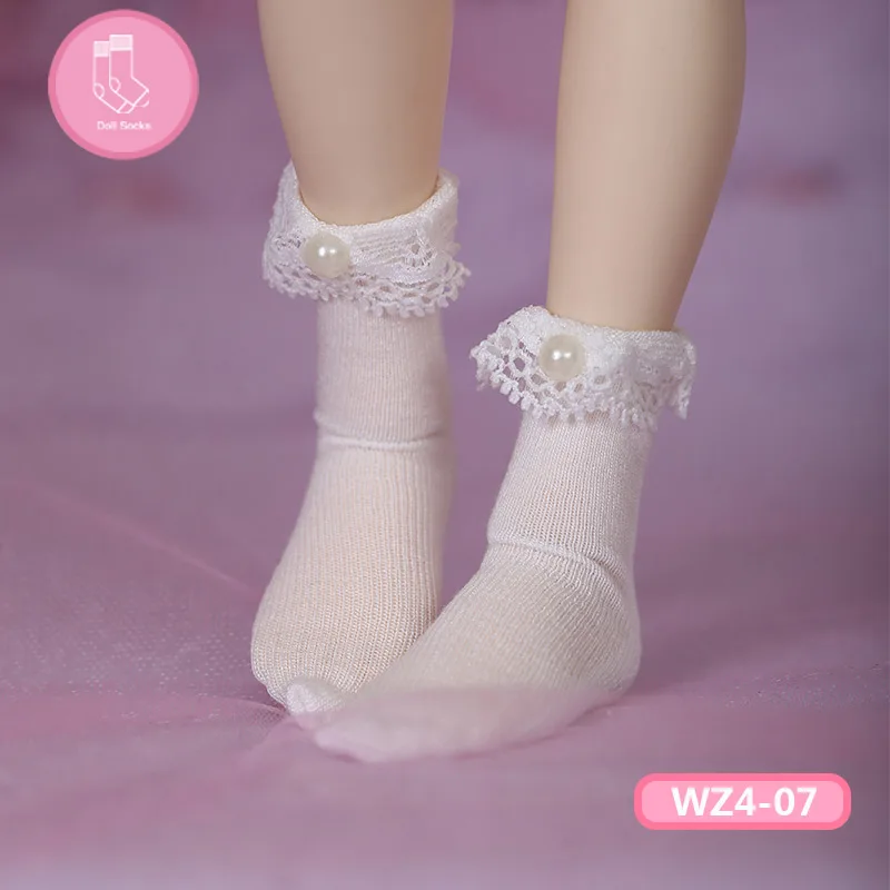 Короткие носки для куклы BJD 1 пара носков модные мини игрушки кружевные 1/4|Куклы| |