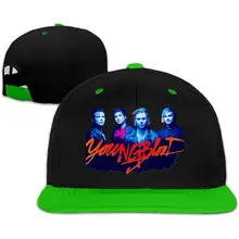 5 секунд лета логотип музыкальной группы хип-хоп популярная бейсболка белая Регулируемая простая шляпа