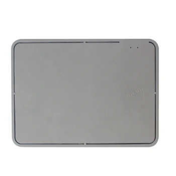 

S24 Wireless Mouse Pad, 10W Wireless Charger Mouse Pad, 2 in 1 Foldable Led Waterproof Universal Rechargeable Mouse Pad