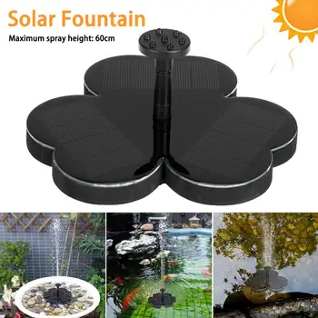 1.5W Mini Zonne-energie Fontein Garden Pool Vijver Zonnepaneel Drijvende Fontein Tuin Decoratie Fontein Tuin