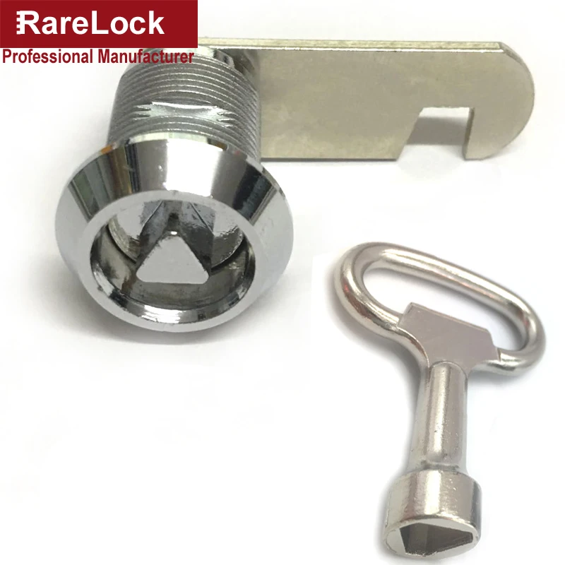 

Rarelock Cabinet Cam Lock Speical Triangle Key for Train Light Box Subway Substation JA54 aa