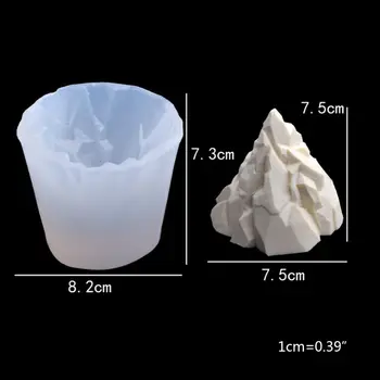 

Mountain Shape Molding Epoxy Mold DIY Baking Mousse Cake Decoration Making
