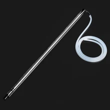 1 шт. качество 60 см Авто пивной сифон Набор для дома DIY пивное вино изготовление сифон с 1,3 м шланг домашний бар Пиво Вино ПИВОВАРЕНИЕ инструмент