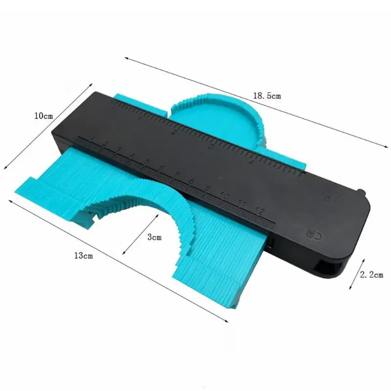 Plastic Profile Copy Duplicator Contour Gauge Stable Lock Function Cutting Forming Durable Self-loc
