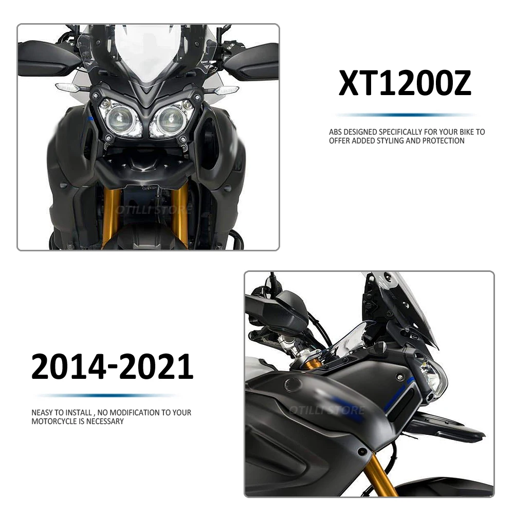 2010 2021 2020 2019 2018ヤマハXT1200Z xt 1200 z超tenere 1200フロントくちばしオートバイホイール フェンダー鼻延長カバー| | - AliExpress