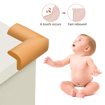 

8PCS Baby Safety Edge Guards U Shape Glass Table Corner Protector Essential Children Protection Thick Design Corners Soft Cute