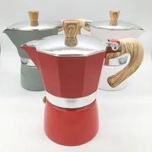 

Aluminum Coffee Pot Set Octagonal Pot Espresso Pot Household Moka Pot European Style Coffee Making Utensils