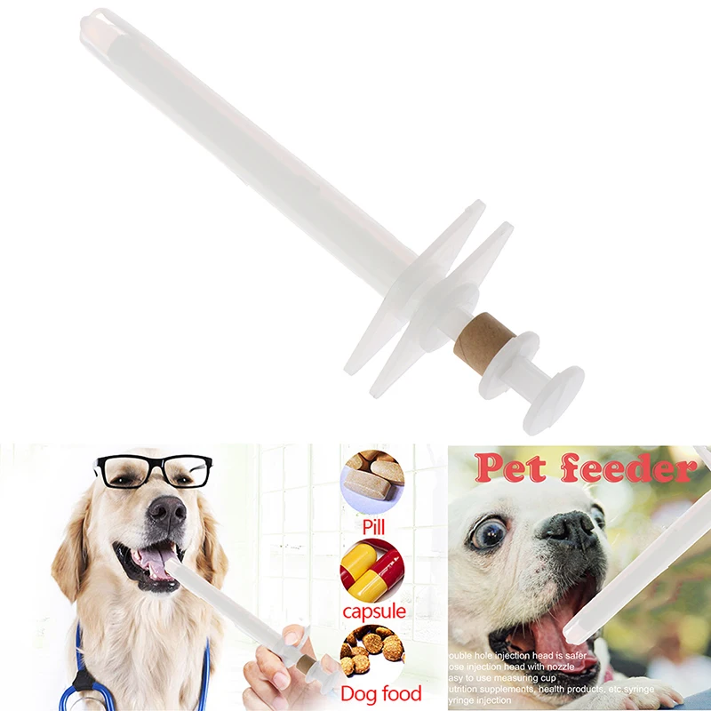 1PC Pet Dog Cat Puppy Pills Dispenser Feeding Kit Given Medicine Control Rods Home Universal Pet Medicine Feeder Food Storage