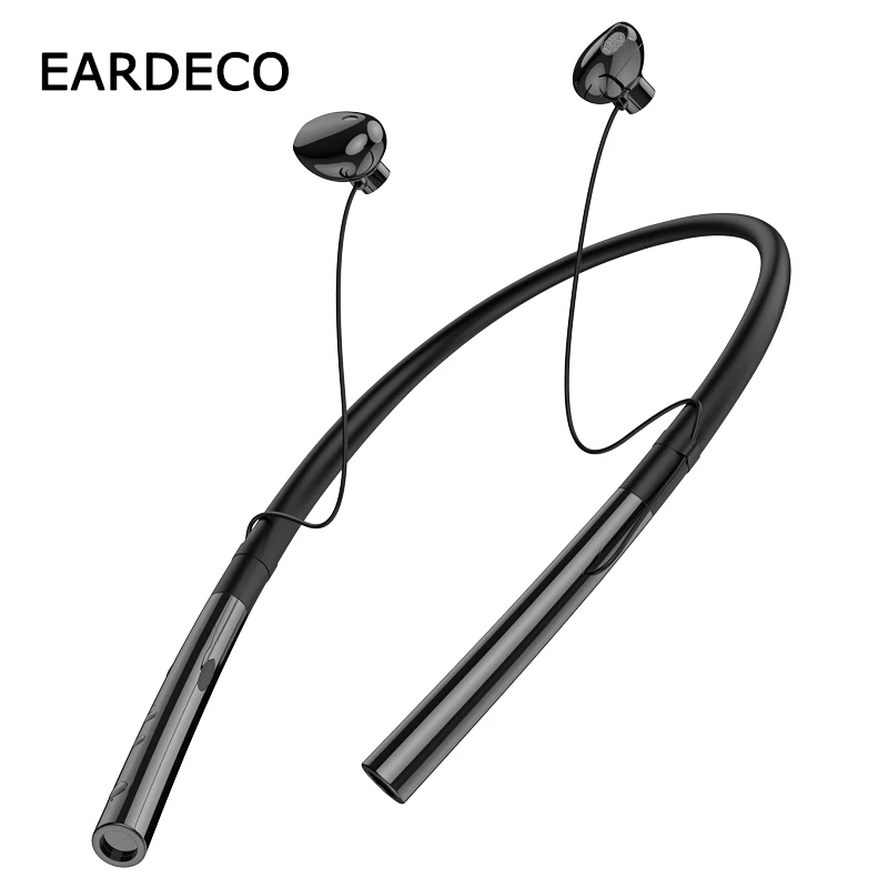 Оригинальные наушники EARDECO с вибрацией Bluetooth, наушники с тяжелым басом, беспроводные наушники, стерео Водонепроницаемая гарнитура, микрофон