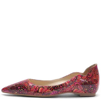 

YECHNE Plus Size Women Platform Shoes Be Teen Flats Fashion Lent Herf Deep Platform Ballet Shoes Red Yellow