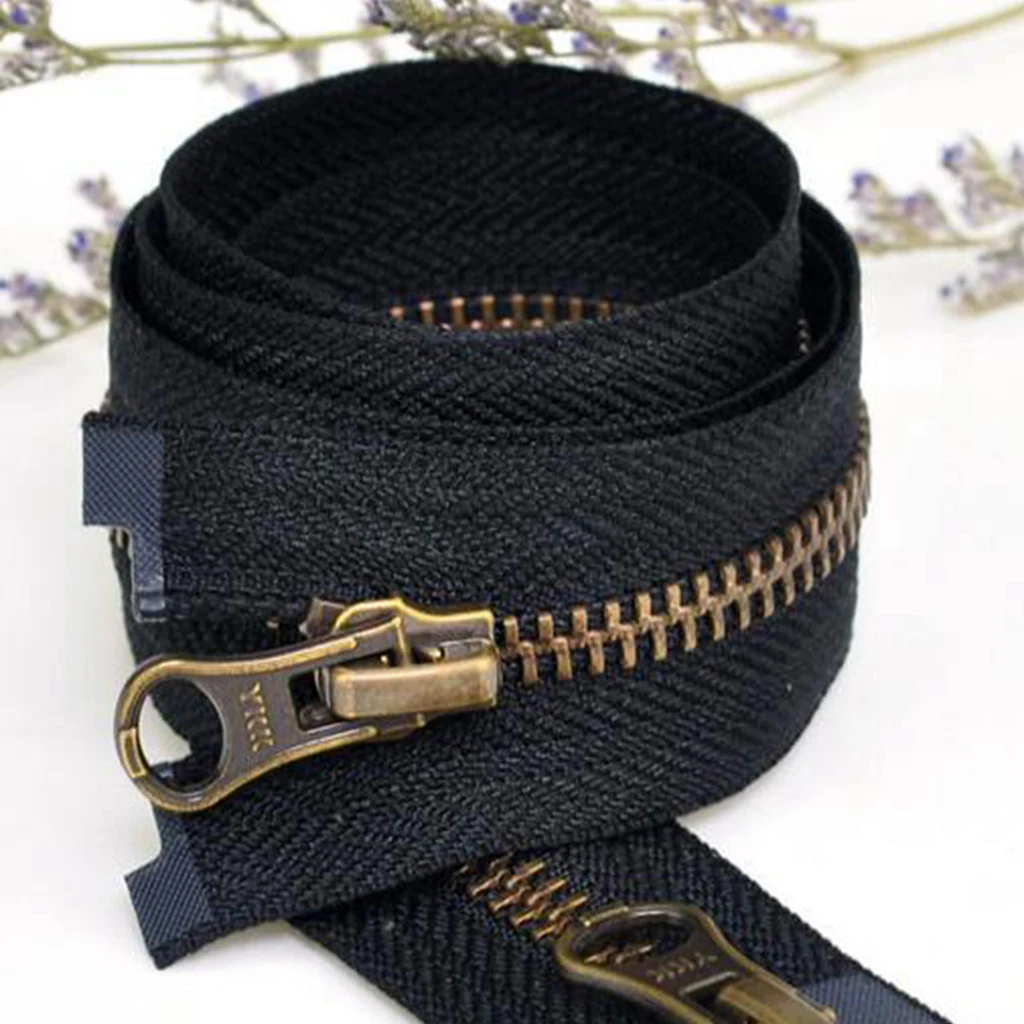 22 Pieces Mixed Zipper Repair Kit Zip Sliders Stops Removable Rescue Replacement for Jeans, Skirts Jackets