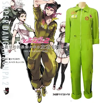 

DanganRonpa 2 Super Kazuichi Souda Cosplay Costume Full Set Outfit Men Women Jumpsuit Halloween Clothes