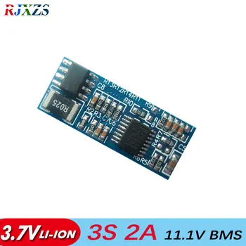

3S 2A lipo lithium Polymer BMS/PCM/PCB battery protection circuit board for 3 Packs 18650 Li-ion Battery Cell circuit board