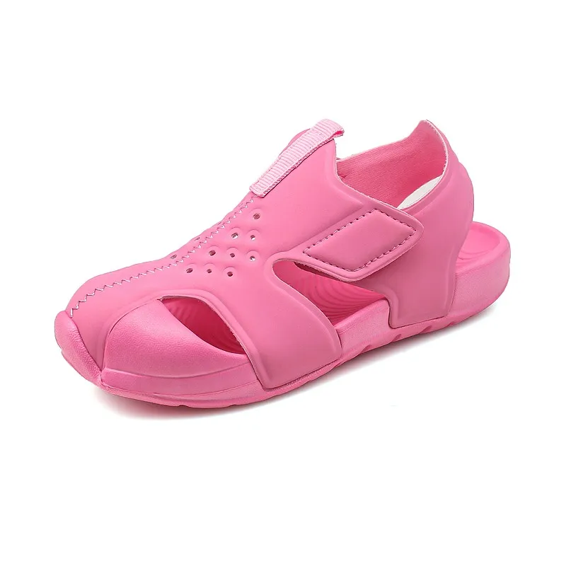 Children Summer Beach Sandals Boys Breathable Sports Sandals Girls Fashion Candy Color Cool Baby Soft Light Summer Shoes