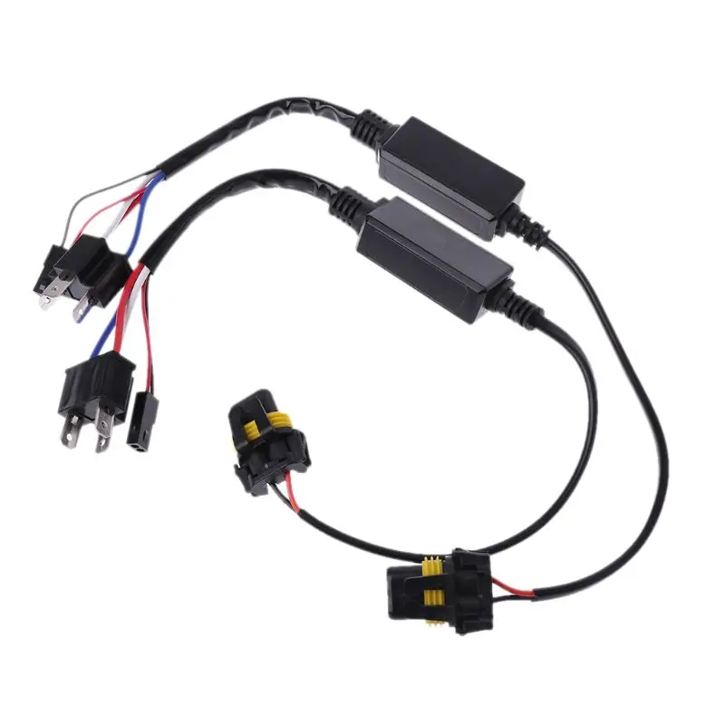1 пара AC 12V автомобиль H4 Быстрый старт HID Ксеноновые фары наборы ламп 110W 6000K