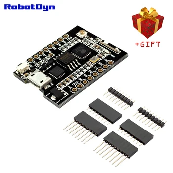 

RobotDyn WiFi D1 mini PRO integration of ESP8266 + 32Mb flash and USB-TTL CP2104