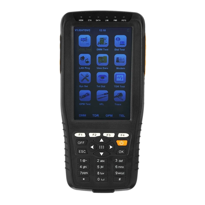 

Tm-600 Vdsl Vdsl2 Tester Adsl Wan & Lan Tester Xdsl Line Test Equipment With All Functions(Opm+Vfl+Tone Tracker+Tdr) Eu Plug