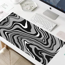 Strata Liquid Computer Mouse Gaming Mousepad Abstract Large 900x400 MouseMat Gamer XXL Mause Carpet